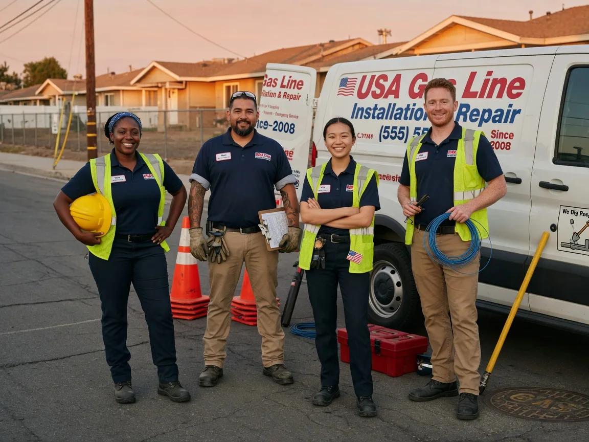 Gas Line Installation company in Bell Gardens, CA